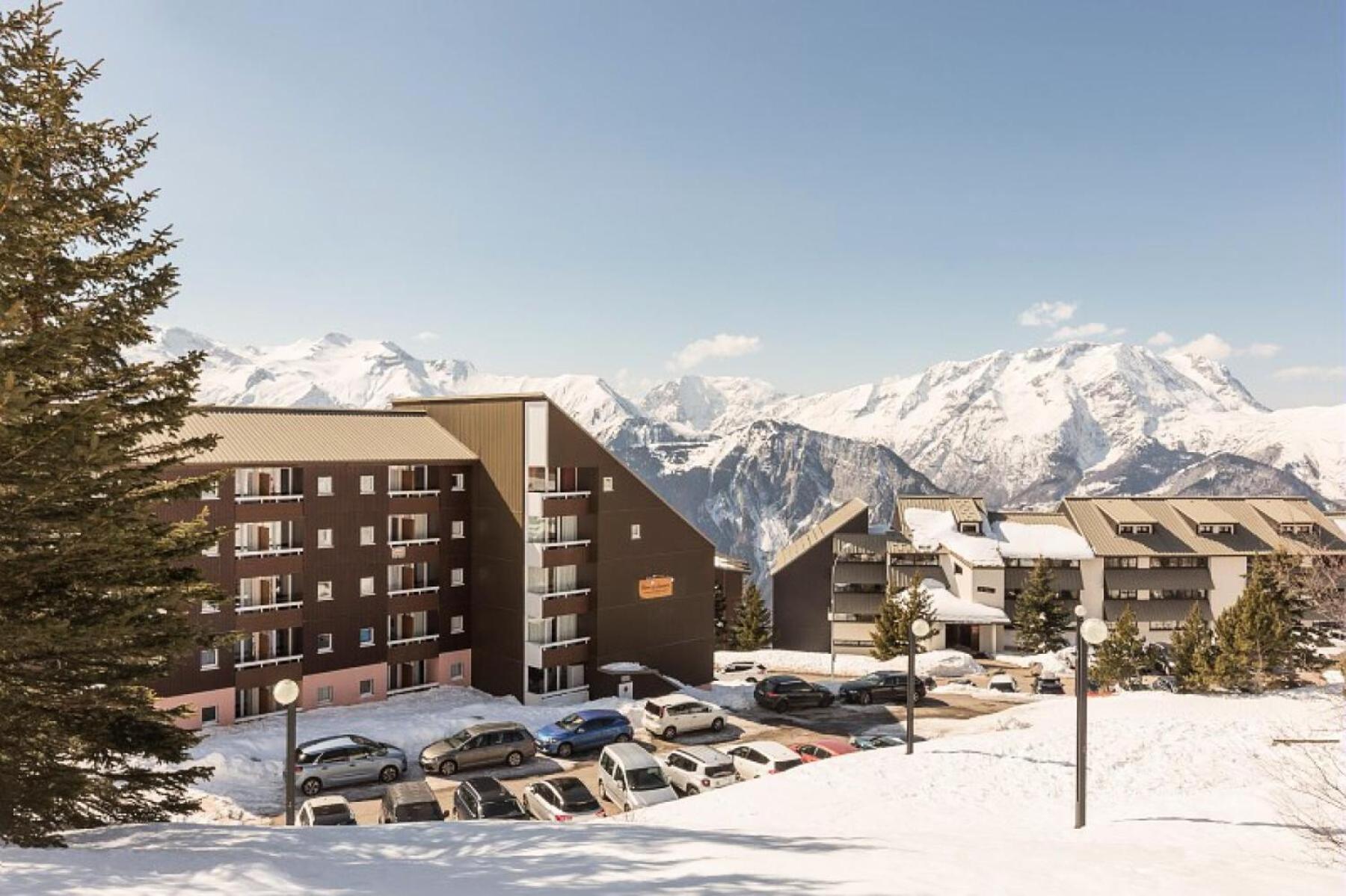 Residence Les Horizons D'Huez - Maeva Home - Appartement 2 Pieces 6 Personnes - Confort Mae-8120 Buitenkant foto