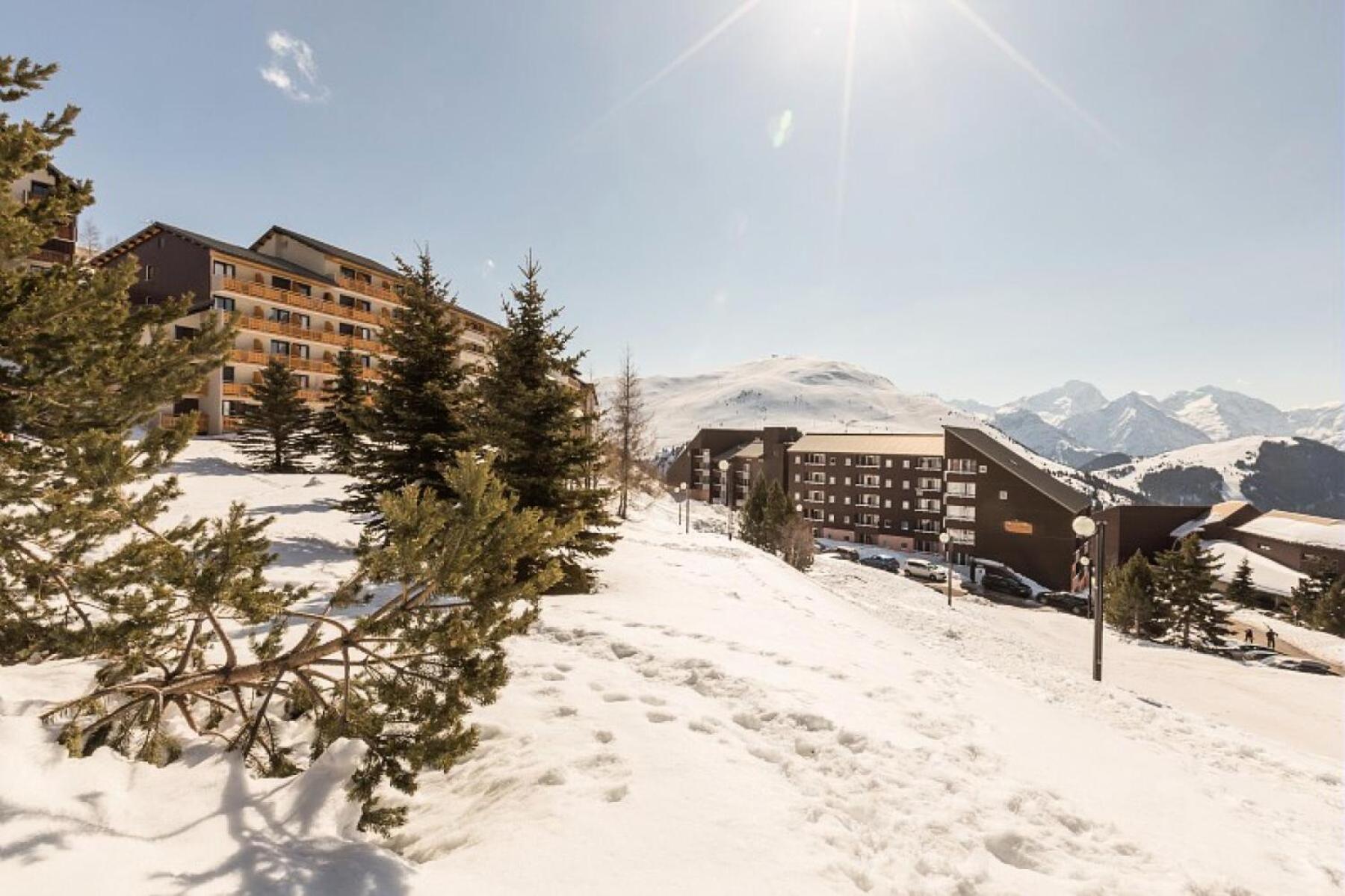 Residence Les Horizons D'Huez - Maeva Home - Appartement 2 Pieces 6 Personnes - Confort Mae-8120 Buitenkant foto
